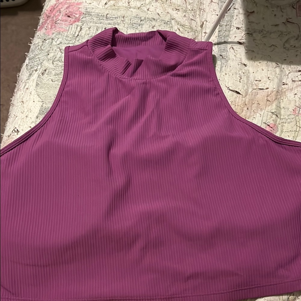 Sleeveless Purple Women's Top